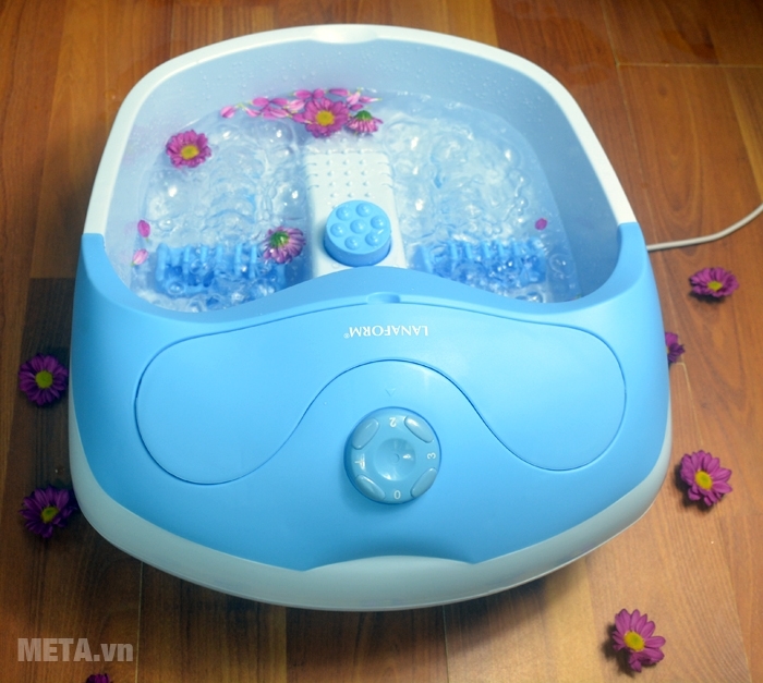 Nút vặn điều chỉnh chức năng của bồn massage chân Lanaform Bubble Footcare LA110412