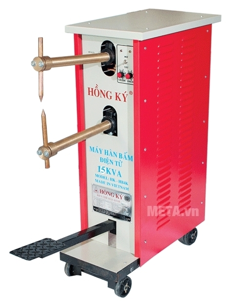 Máy hàn bấm Hồng Ký HK-HB15KB có bánh xe di chuyển