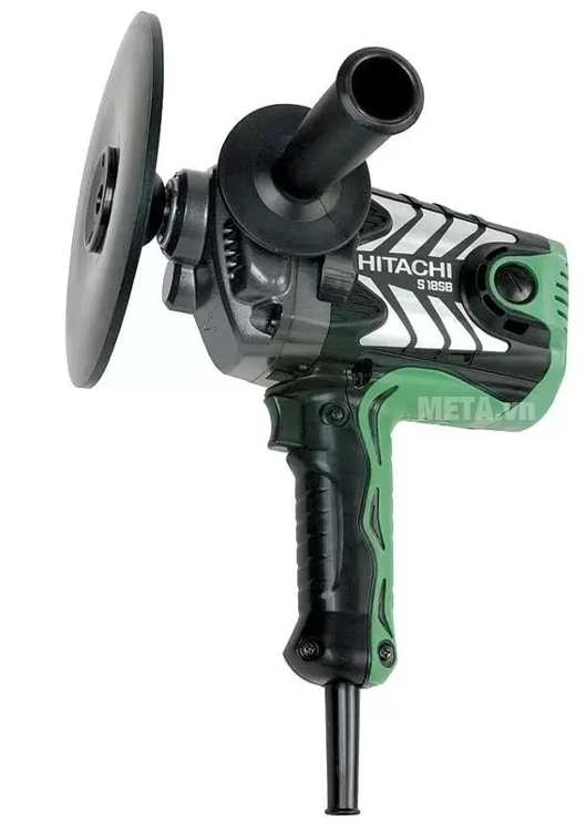 Máy chà nhám đĩa Hitachi S18SB có công tắc ngay dưới tay cầm