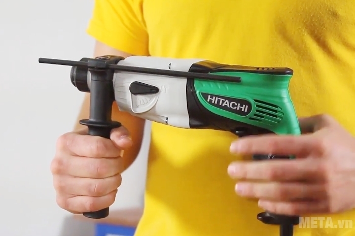 Máy khoan búa Hitachi DH22PG thiết kế nhỏ gọn