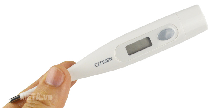 Nhiệt kế điện tử Citizen CTA 302 sử dụng đo rất dễ dàng.