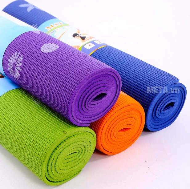 Thảm Yoga hoa WP2  êm ái, độ đàn hồi cao