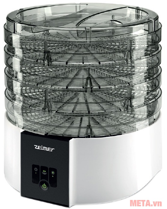 Máy sấy thực phẩm Zelmer FD1001 dùng sấy trái cây, rau củ quả...