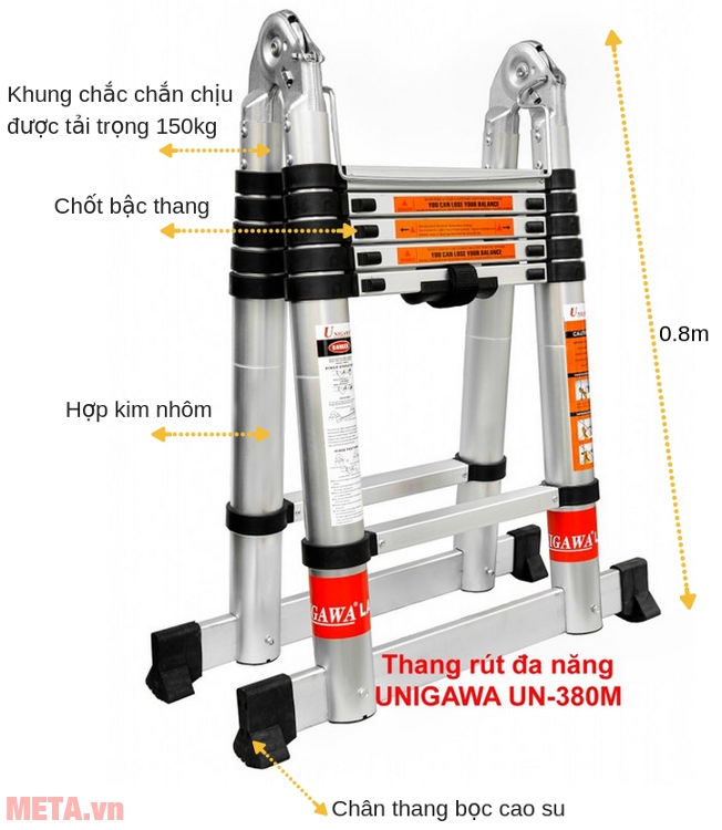 Unigawa UN-380M thiết kế rút gọn mang đến nhiều tiện ích Unigawa UN-380M thiết kế rút gọn mang đến nhiều tiện ích