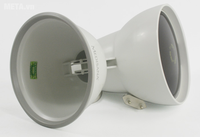 Đèn hồng ngoại IRL-150W thay đổi được góc chiếu lên hoặc xuống. Đèn hồng ngoại IRL-150W thay đổi được góc chiếu lên hoặc xuống.