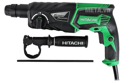 Máy khoan động lực Hitachi DH26PC có chế độ vừa khoan vừa búa vô cùng mạnh mẽ.