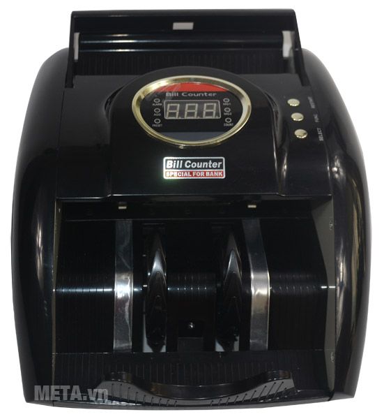Máy đếm tiền Silicon MC-B52 có màu đen sang trọng
