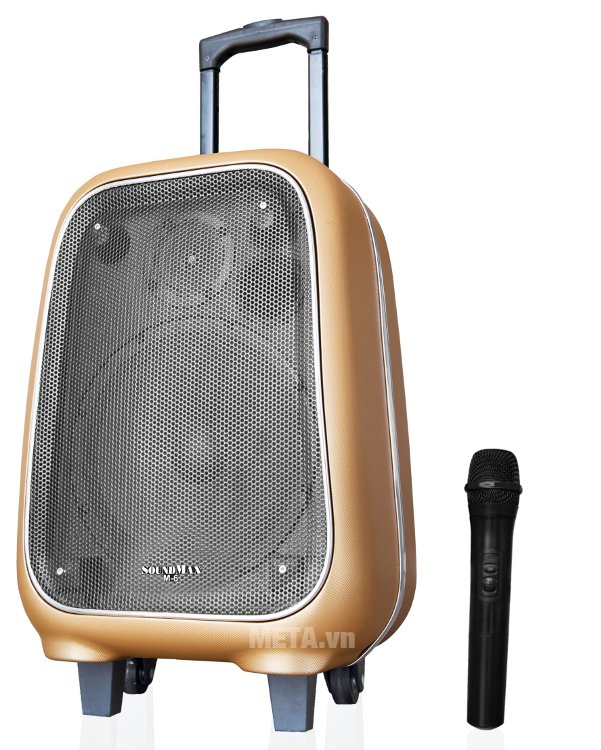 Mua loa SoundMax M-6 khách hàng sẽ được tặng thêm 1 micro.