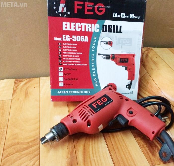 Hộp đựng máy khoan đầu cặp FEG EG-506A