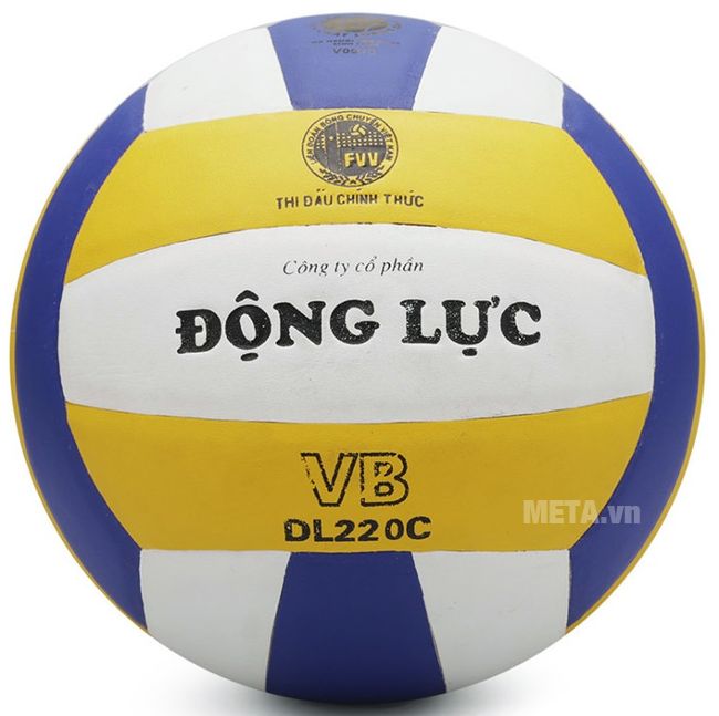 Bóng chuyền Động Lực DL 220C đạt tiêu chuẩn thi đấu của VFF