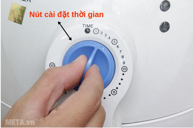 Nồi chiên nướng chân không Magic A70-New cài đặt thời gian bằng núm vặn xoay Nồi chiên nướng chân không Magic A70-New cài đặt thời gian bằng núm vặn xoay