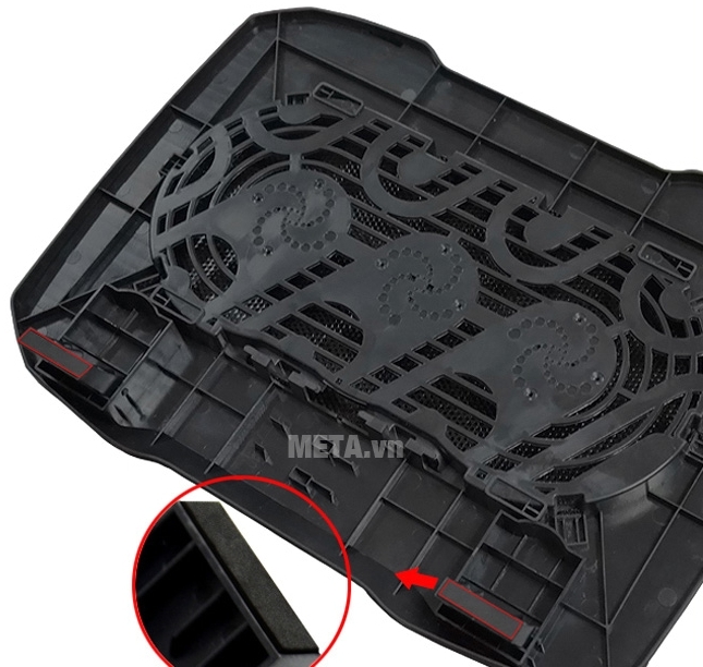 Phía sau đế tản nhiệt COOLCOLD™ - K15