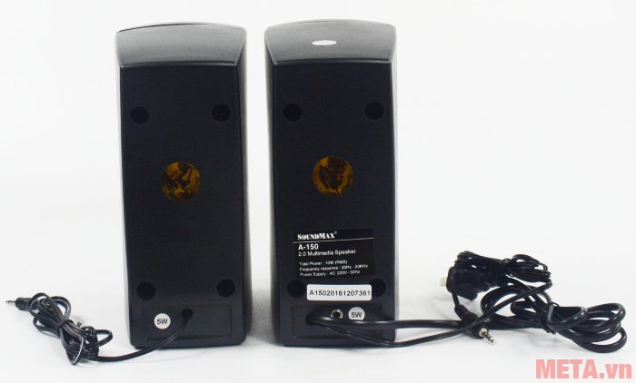 Loa vi tính SoundMax A150 có tổng công suất 10W 
