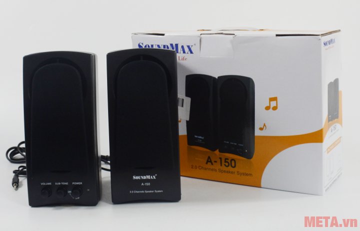 Loa vi tính SoundMax A150 hệ thống kênh 2.0