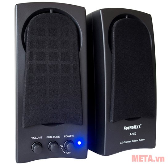 Loa vi tính SoundMax A150 có đèn báo khi hoạt động