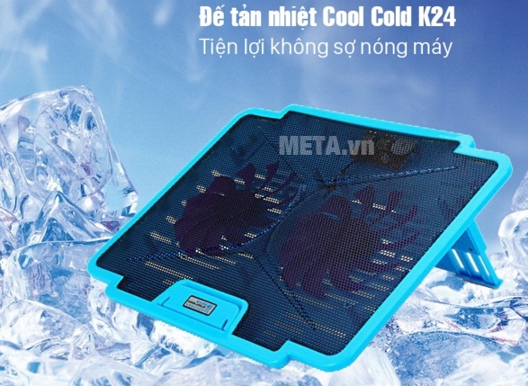 Đế tản nhiệt Cool Cold™- K24 thiết kế đầy ấn tượng