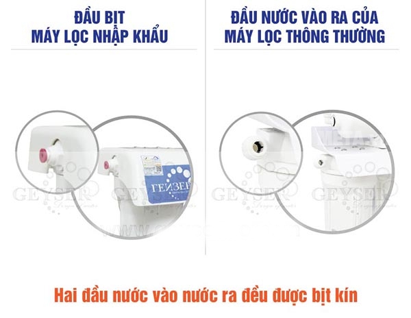 Máy lọc nước Ecotar 3 được trang bị chất liệu cao cấp và theo dõi sát sao trong từng khâu sản xuất