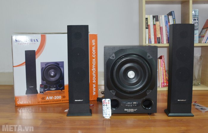 Loa vi tính SoundMax AW200 có chức năng chống nhiễm từ Loa vi tính SoundMax AW200 có chức năng chống nhiễm từ