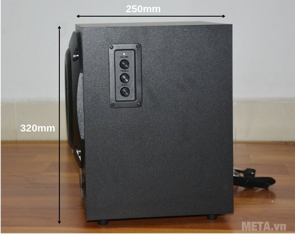 Kích thước loa siêu trầm Kích thước loa siêu trầm