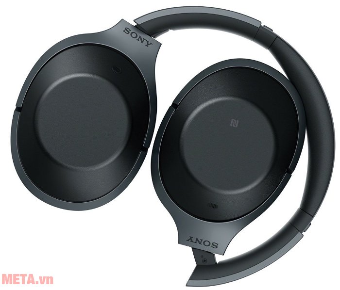 Tai nghe Bluetooth SONY MDR-1000X mang tính di động với earcup có thể xoay, gập gọn