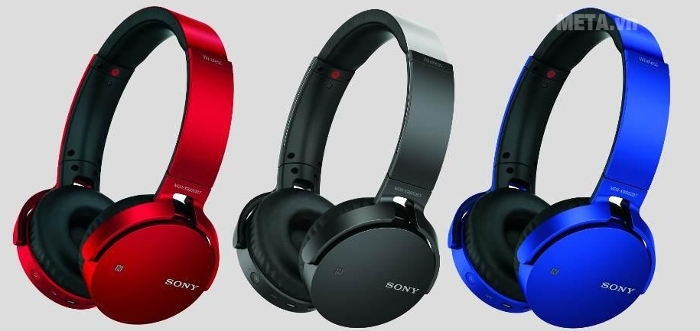 Tai nghe Bluetooth Sony XB650BT trẻ trung với đa sắc màu Tai nghe Bluetooth Sony XB650BT trẻ trung với đa sắc màu