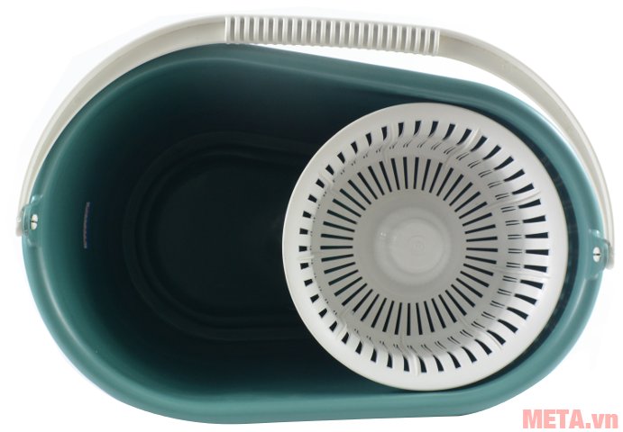 Chổi lau nhà 360 TS-5164A thiết kế rổ vắt ly tâm bằng nhựa Chổi lau nhà 360 TS-5164A thiết kế rổ vắt ly tâm bằng nhựa