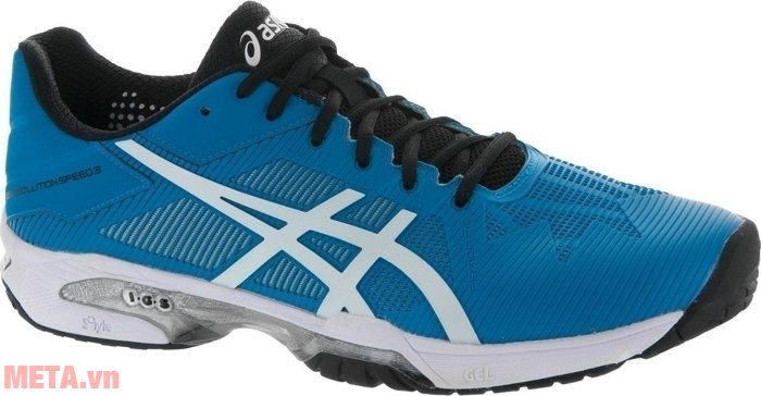 Giày tennis nam Asics Gel Solution Speed E600N-4301 đi rất khít chân 