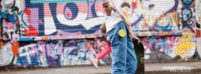 Loa Logitech X100 Wireless Speaker nghe nhạc liên tục 5 giờ đồng hồ