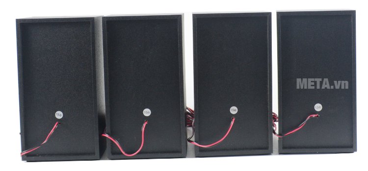 Loa vệ tinh có công suất 15W/loa