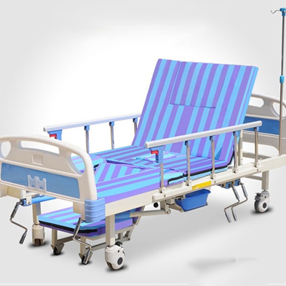 Giường chăm sóc bệnh nhân dùng trong ngành Y NKT E04-IV (Giường DCN05 B02-IV 8 chức năng)
