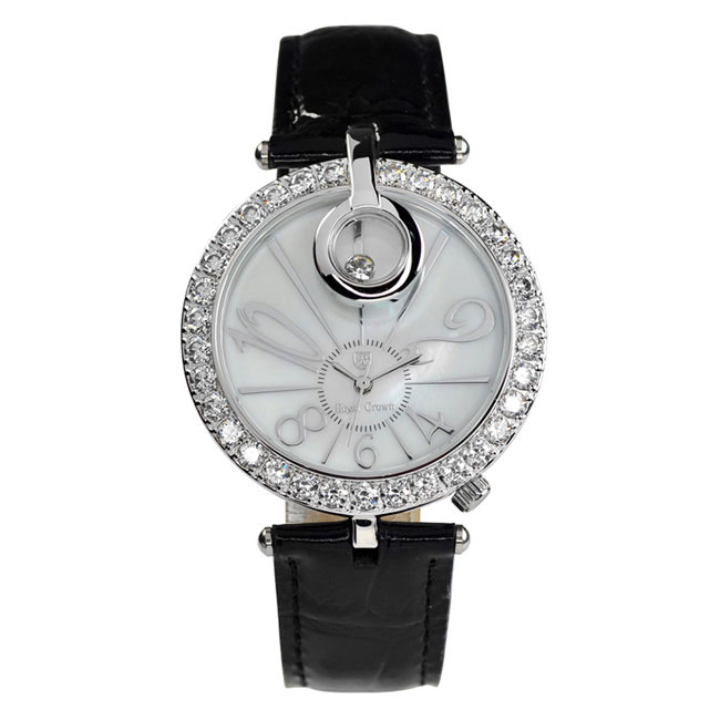 Đồng hồ nữ Royal Crown dây da 3850-ST