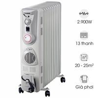Máy sưởi dầu Tiross 13 thanh TS-926