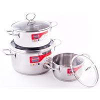 Bộ nồi inox 3 đáy SH888