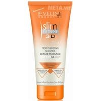 Gel tắm tẩy da chết, làm mềm da Slim Extreme 3D Eveline EVEL1784 - 200ml
