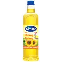 Dầu ăn hướng dương Simply 1 lít