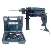 Máy khoan động lực Bosch GSB 13 RE - 06012271K3 (gồm bộ set 100 món)