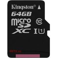 Thẻ nhớ 64Gb micro SDHC Kingston Class 10 UHS-I (SDC10G2/64GB)