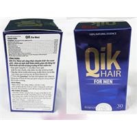 Qik Hair - Thúc đẩy mọc tóc (Hộp 30 viên - Dành cho nam)