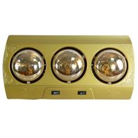 Đèn sưởi nhà tắm 3 bóng Kohn KN03G 825W