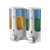 Hộp đựng xà phòng đôi, màu trắng ZYQ-138S White