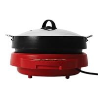 Nồi lẩu điện Tiger Queen SQ-C350 (Lòng nồi lẩu 4 lít và lòng nồi nướng 1.2 lít)