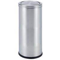 Thùng rác inox tròn nắp bập bênh VietBin A35-O (VB A35-O)