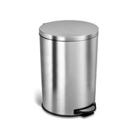 Thùng rác inox đạp chân cao cấp 12 lít Vietbin VB2087-12L – chống vân tay
