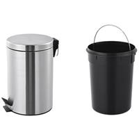 Thùng rác inox đạp chân Paloca (30 lít)