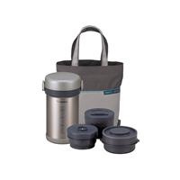 Hộp đựng thực phẩm giữ nhiệt Zojirushi SL-NC09-ST - 3 ngăn