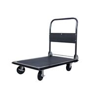 Xe đẩy hàng 4 bánh sàn thép phủ nhám Advindeq HT-320