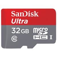 Thẻ nhớ 32Gb micro SDHC SanDisk Ultra C10 100MB/s, SDSQUNR-032G-GN3MN