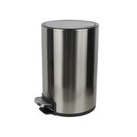 Thùng rác inox đạp chân cao cấp 5 lit Vietbin VB2044-05L – Chống vân tay