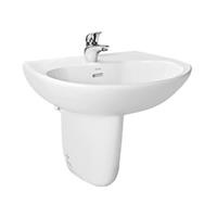 Chậu rửa mặt chân lửng Toto LHT236CS (530mm x 465mm)
