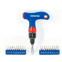 Bộ vít tự động chữ T nhân đôi tốc độ Workpro W021408